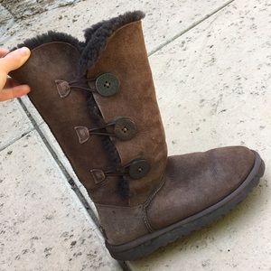 chocolate brown tall uggs